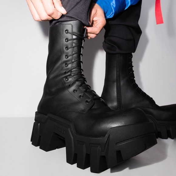 balenciaga bulldozer boots